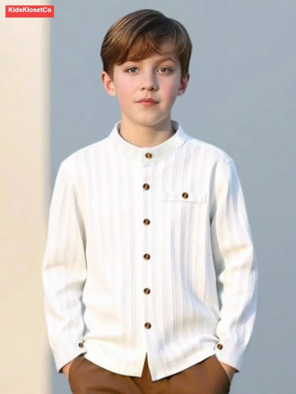 Boys 2-Piece Active Set Sweatshirt & Cargo Joggers Long Sleeve 4-12 Casual